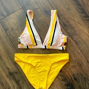 Gianni Bini Striped Bikini